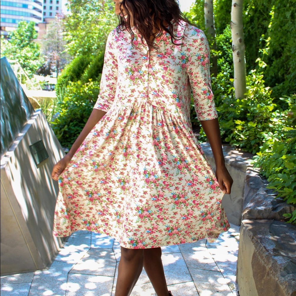 Boho Floral Dress
